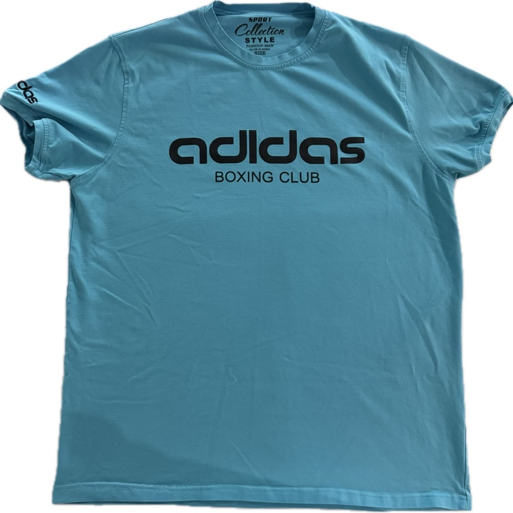Adidas Men's Light Blue Boxing Club Tee